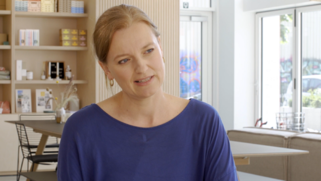 Sarah Hauspie legt uit
